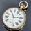Thumbnail: 1900 Omega Goliath Desk Clock With Light