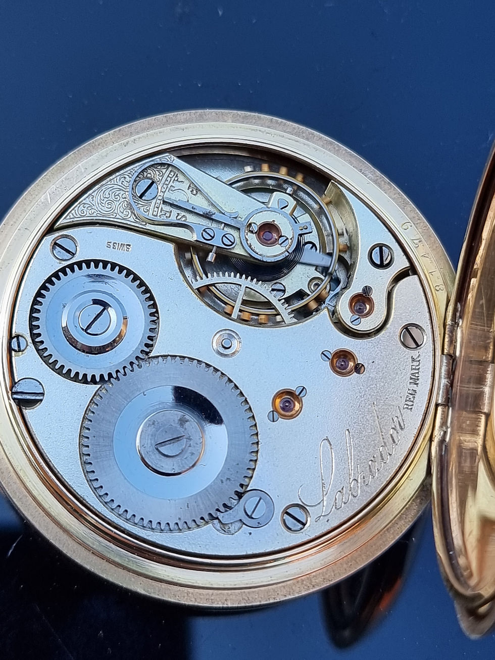 Thumbnail: 1900 Labrador (Omega) Pocket watch