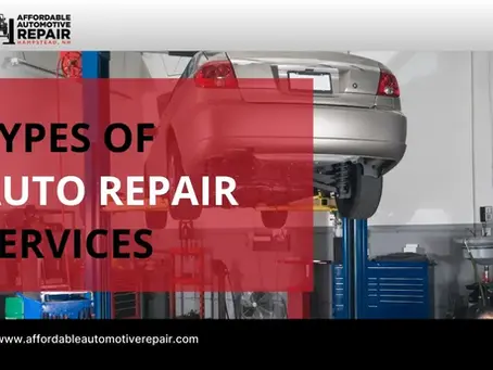 Types Of Auto Repair Services