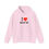 Thumbnail: Limited Edition MAFW Valentine's Pink Hooded Sweatshirt