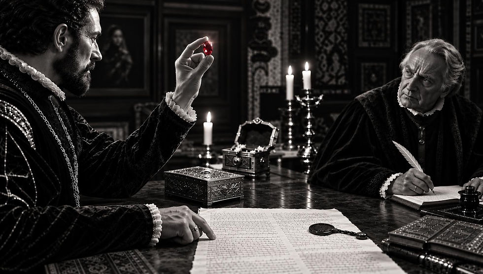 L'affaire del rubino: il gioiello che Ferdinando de' Medici non volle mai regalare
