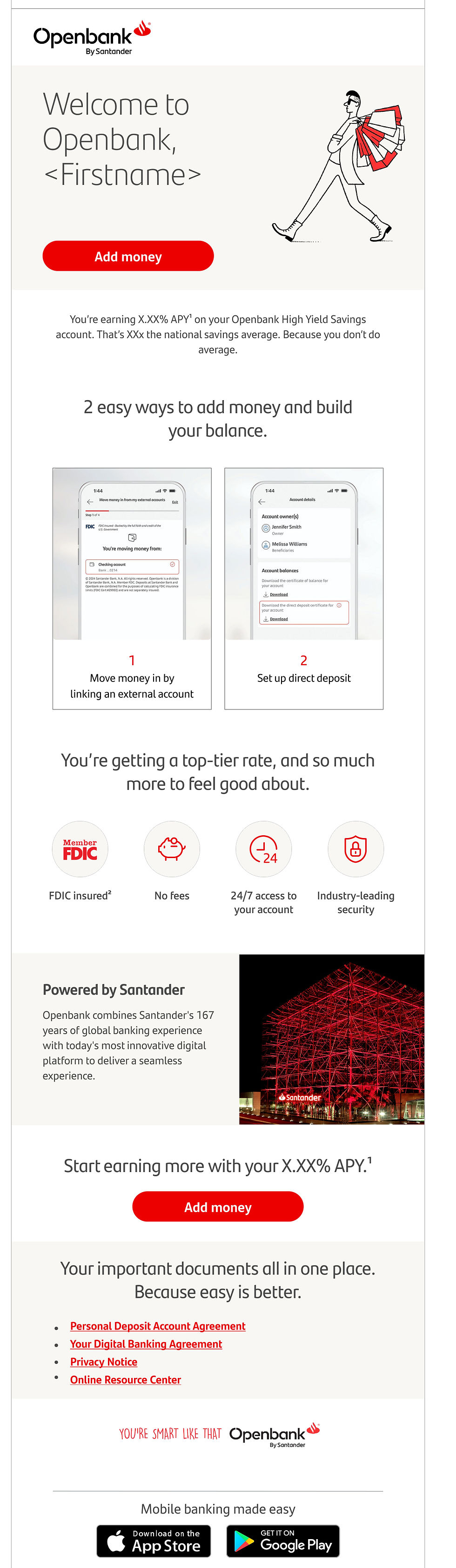 Openbank Launch Email