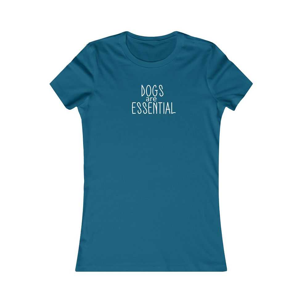 Thumbnail: DOGS are ESSENTIAL - Women's Favorite Tee