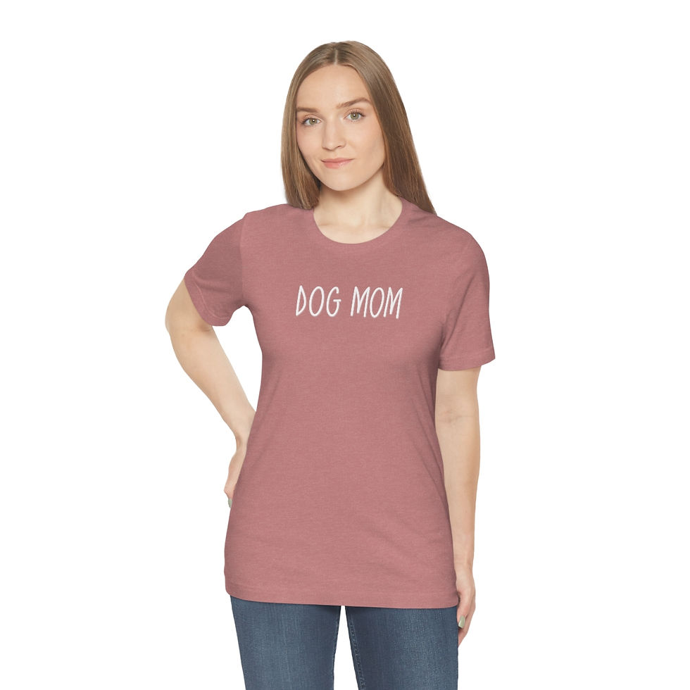 Thumbnail: DOG MOM - Unisex Jersey Short Sleeve Tee