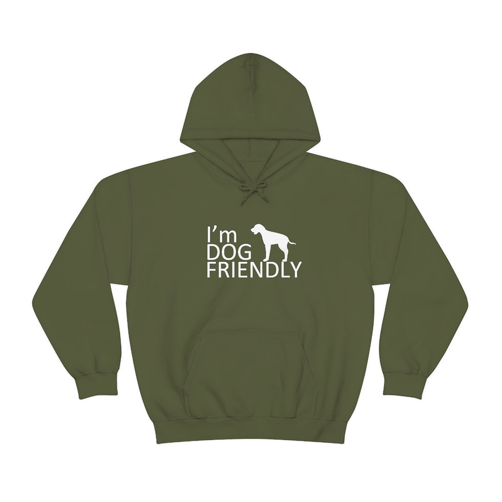 Thumbnail: I'm Dog Friendly - Unisex Heavy Blend™ Hooded Sweatshirt