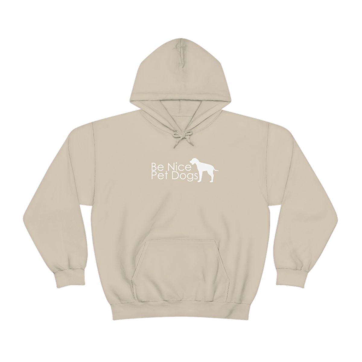 Be Nice Pet Dogs - Unisex Heavy Blend™ Hooded Sweatshirt
