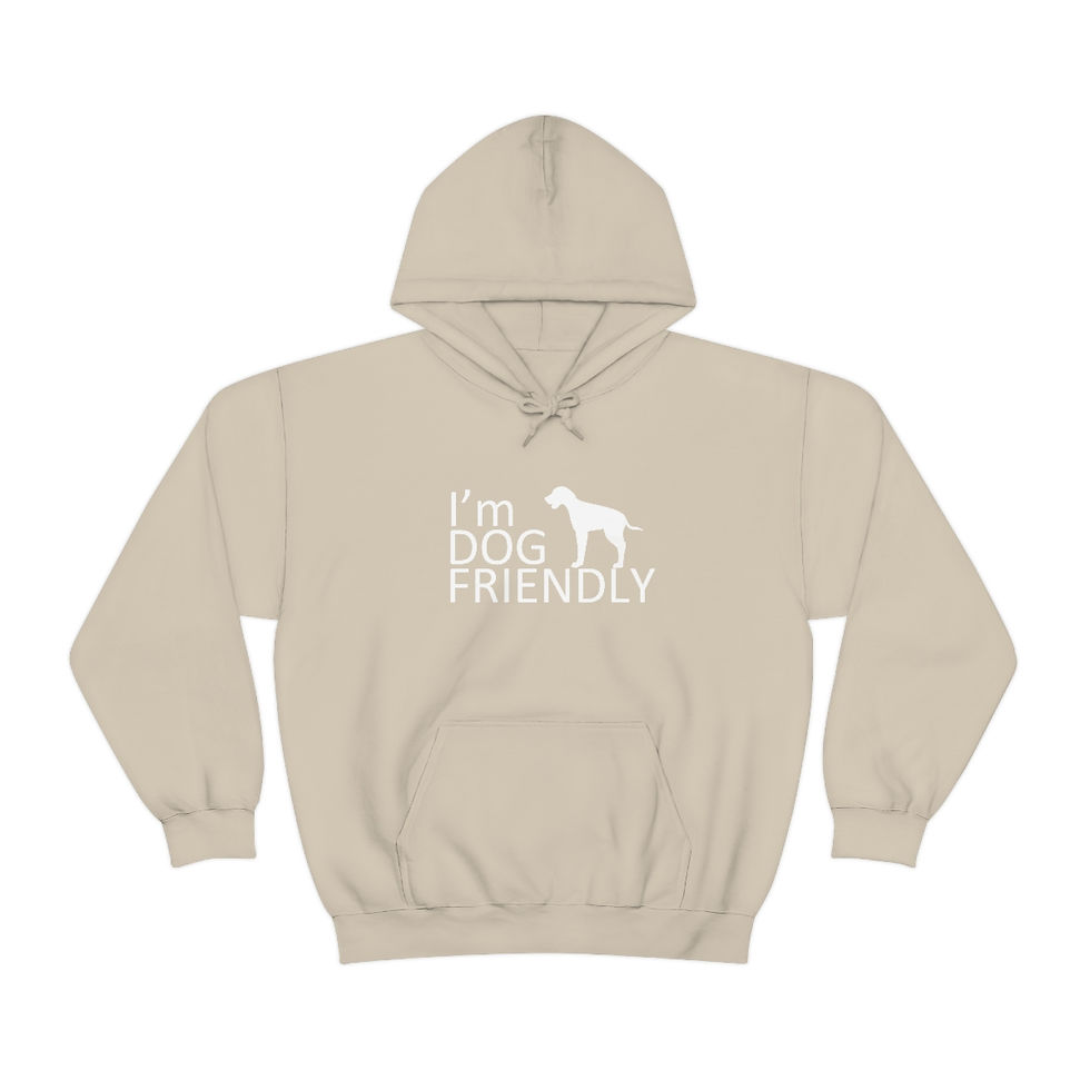 Thumbnail: I'm Dog Friendly - Unisex Heavy Blend™ Hooded Sweatshirt
