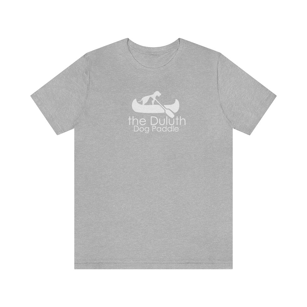 Thumbnail: the Duluth Dog Paddle - Unisex Mens Jersey Short Sleeve Tee