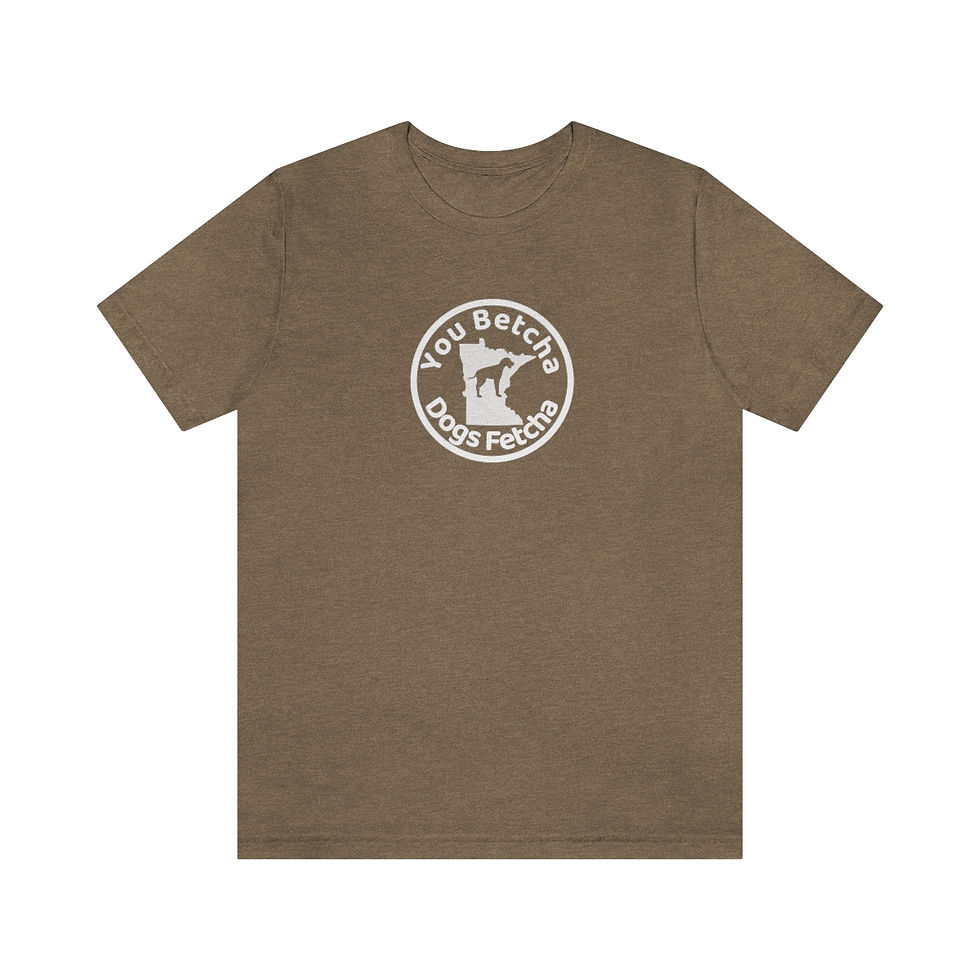 Thumbnail: You Betcha Dogs Fetcha - Unisex Men's Softstyle T-Shirt