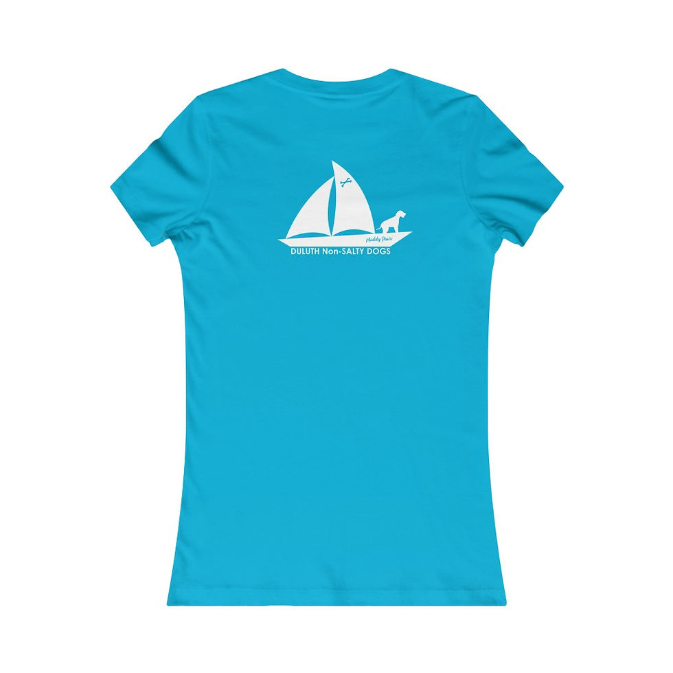 Thumbnail: DULUTH non - SALTY DOGS  - Women's Favorite Tee (Design on Back)