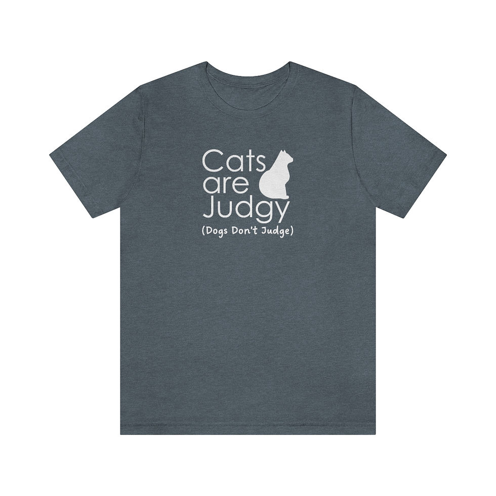 Thumbnail: Cats Are Judgy - Mens Unisex Softstyle T-Shirt