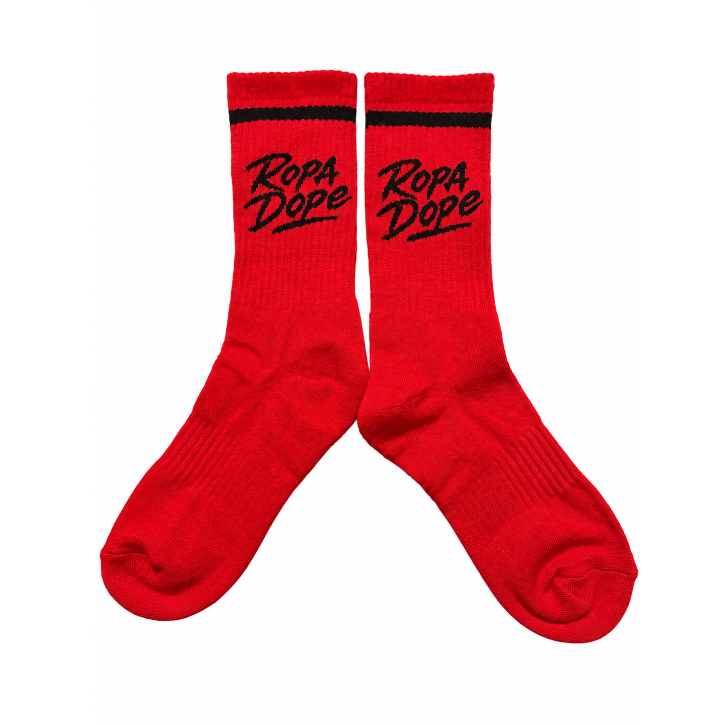 Ropa Dope "The Red Joints" Cotton Blend Crew Socks