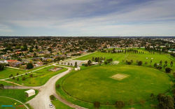 K.M. Reedy Reserve Oval Ground Aerial photo taken yesterday using Sony-Nex 6 with 16mm f2