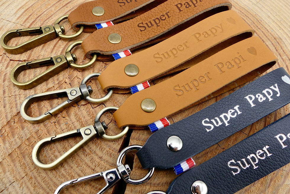 Miniature : Porte-clés "Super Papi/y"