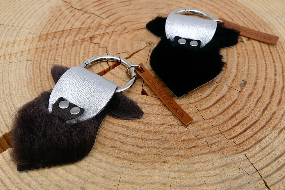 Miniature : Porte-clés "Furry cow"