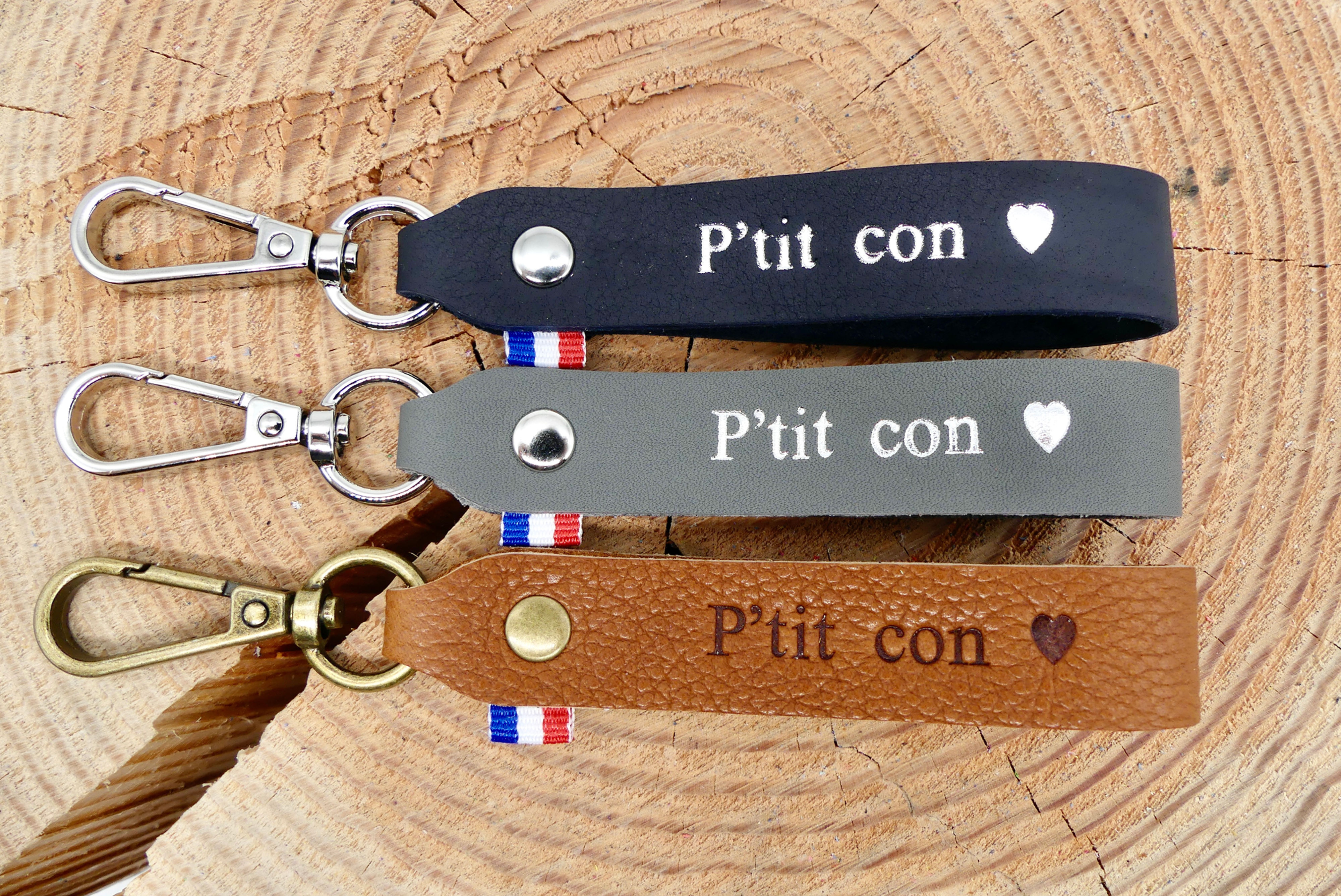 Porte-clés "P'tit con"