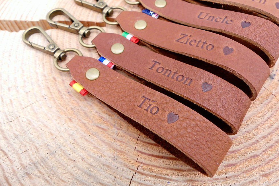 Miniature : Porte-clés "Tonton/Uncle/Tío/Tio/Zietto/Onkelchen"