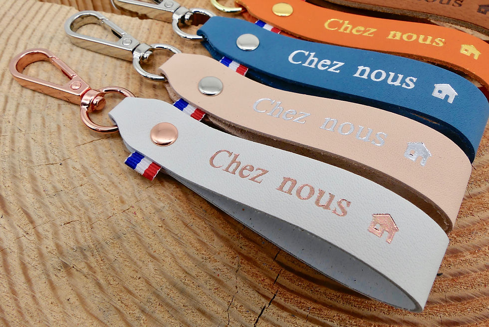 Miniature : Porte-clés "Chez Nous"