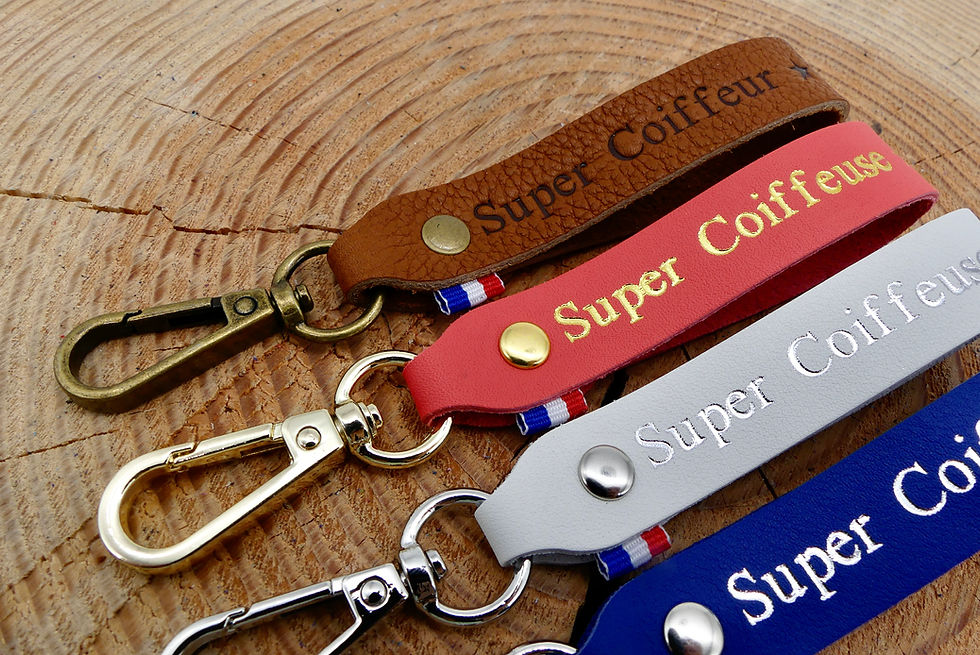 Miniature : Porte-clés "Super Coiffeur" ou "SuperCoiffeuse"