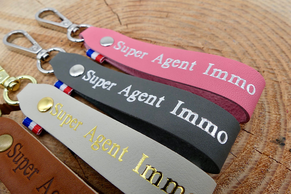Miniature : Porte-clés « Super Agent Immo »