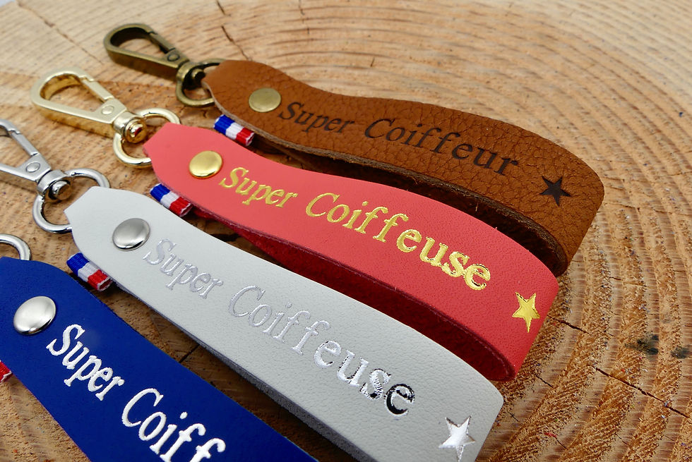 Miniature : Porte-clés "Super Coiffeur" ou "SuperCoiffeuse"