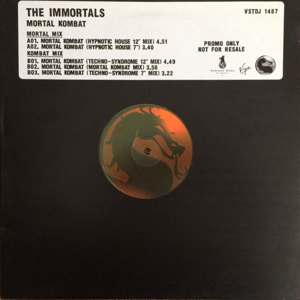 The Immortals - Mortal Kombat (12")
