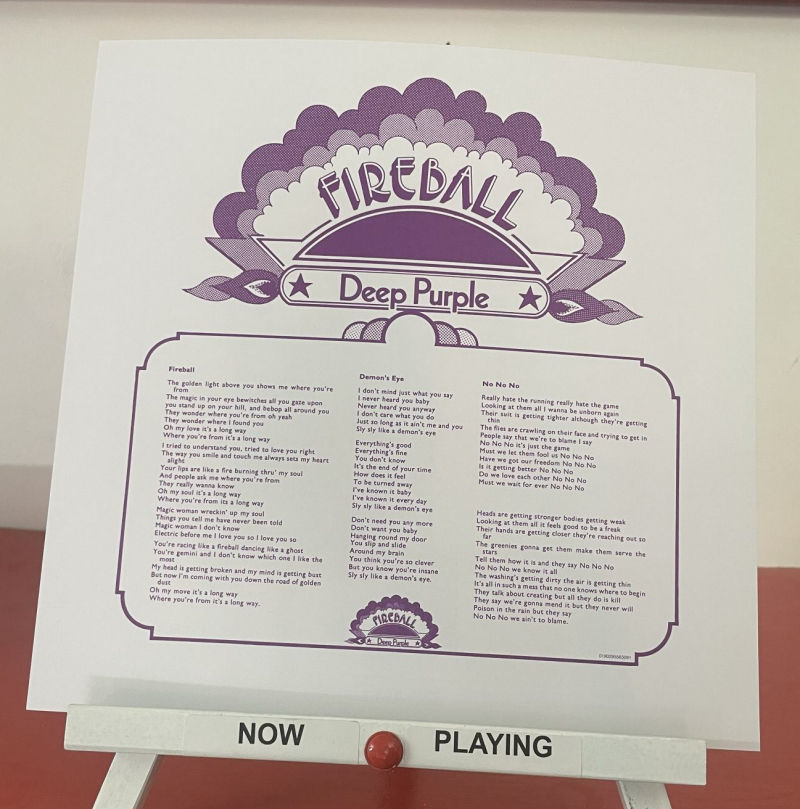 Thumbnail: Deep Purple - Fireball (LP)