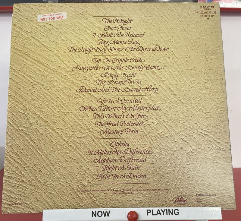 Thumbnail: The Band - Anthology (LP)