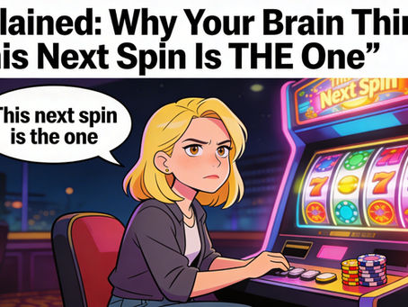 Explained: Why Your Brain Thinks “This Next Spin Is THE One” By Sophia