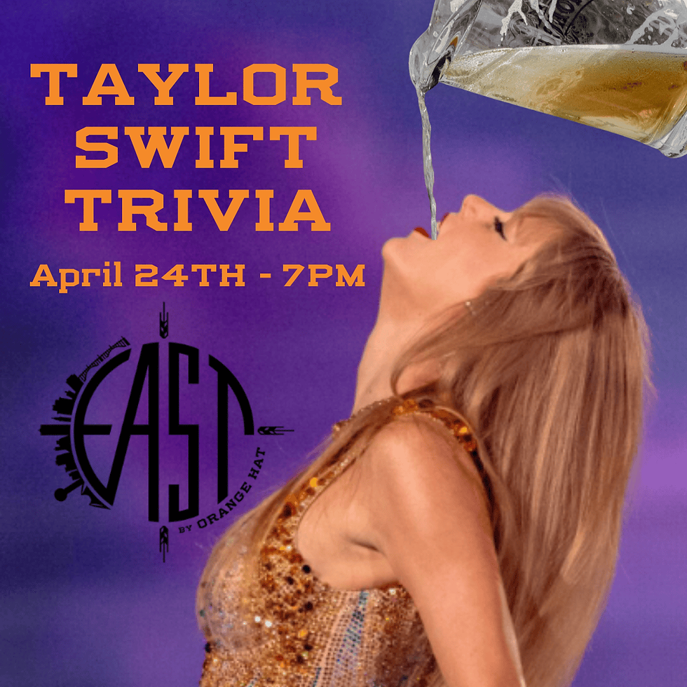 Taylor Swift Trivia at EAST by Orange Hat