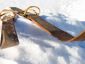 Wooden Ski Wonders by Holly Weiler