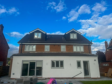 House after rendering