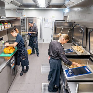 Centralized Catering for Industrial Enterprises: A Scalable Food Production Model