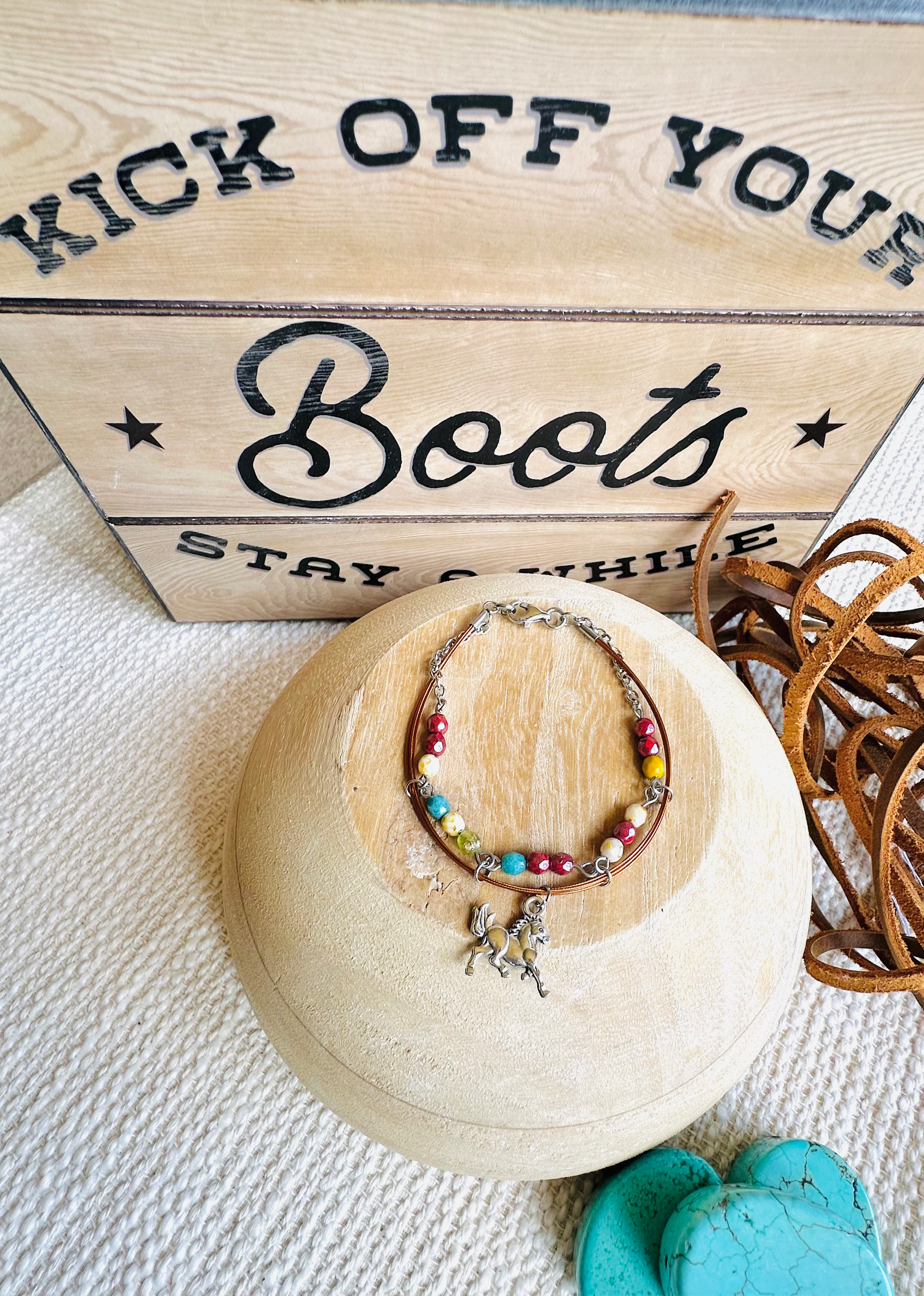 Cowgirl Spirit Bracelet - Good Vibrations Collection