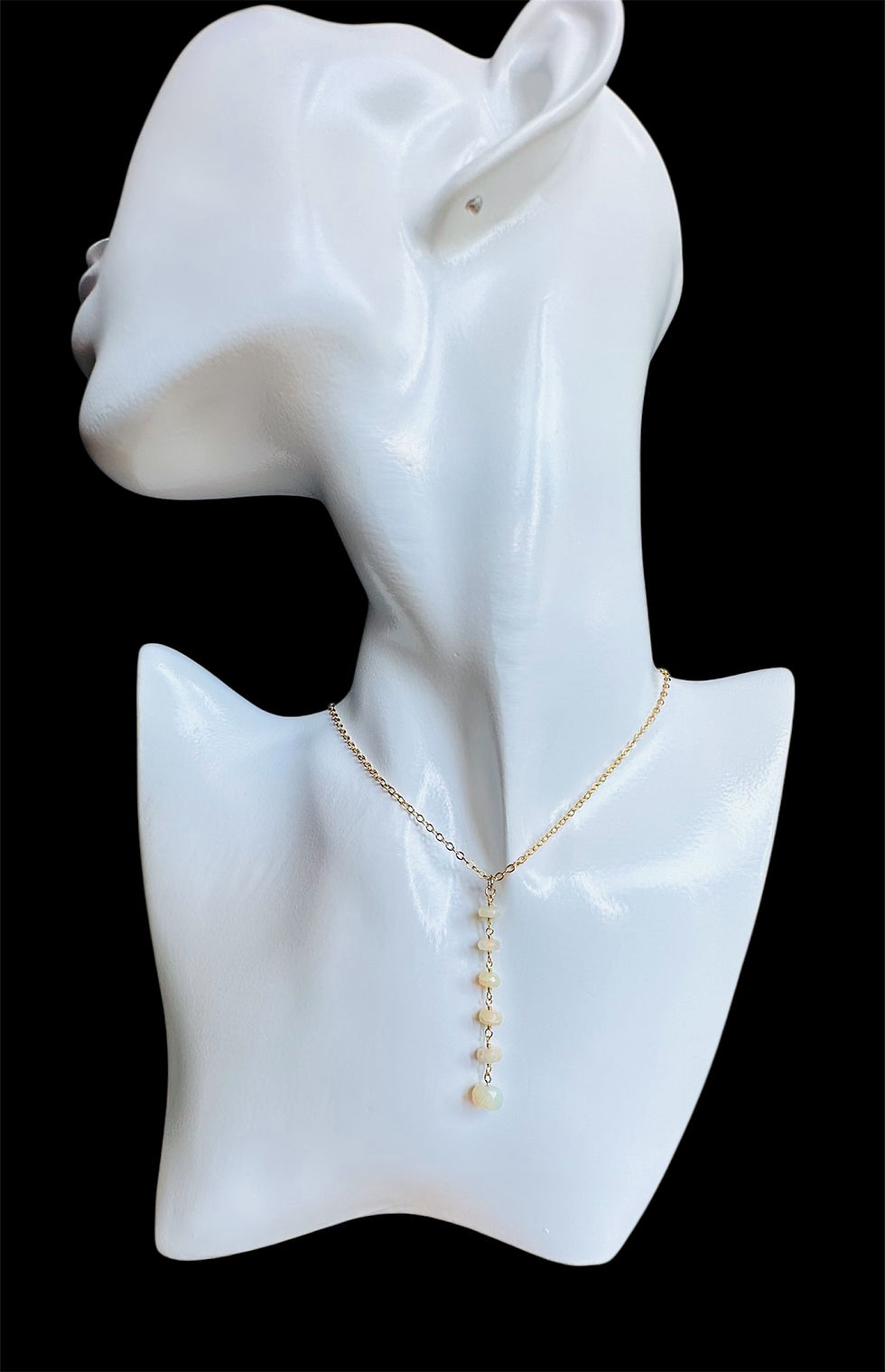 Thumbnail: Ethiopian Opal Drip Necklace
