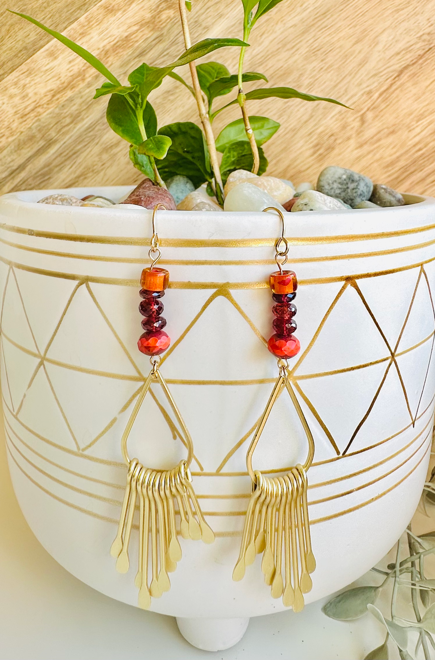 Desert Flame Earrings - Good Vibrations Collection