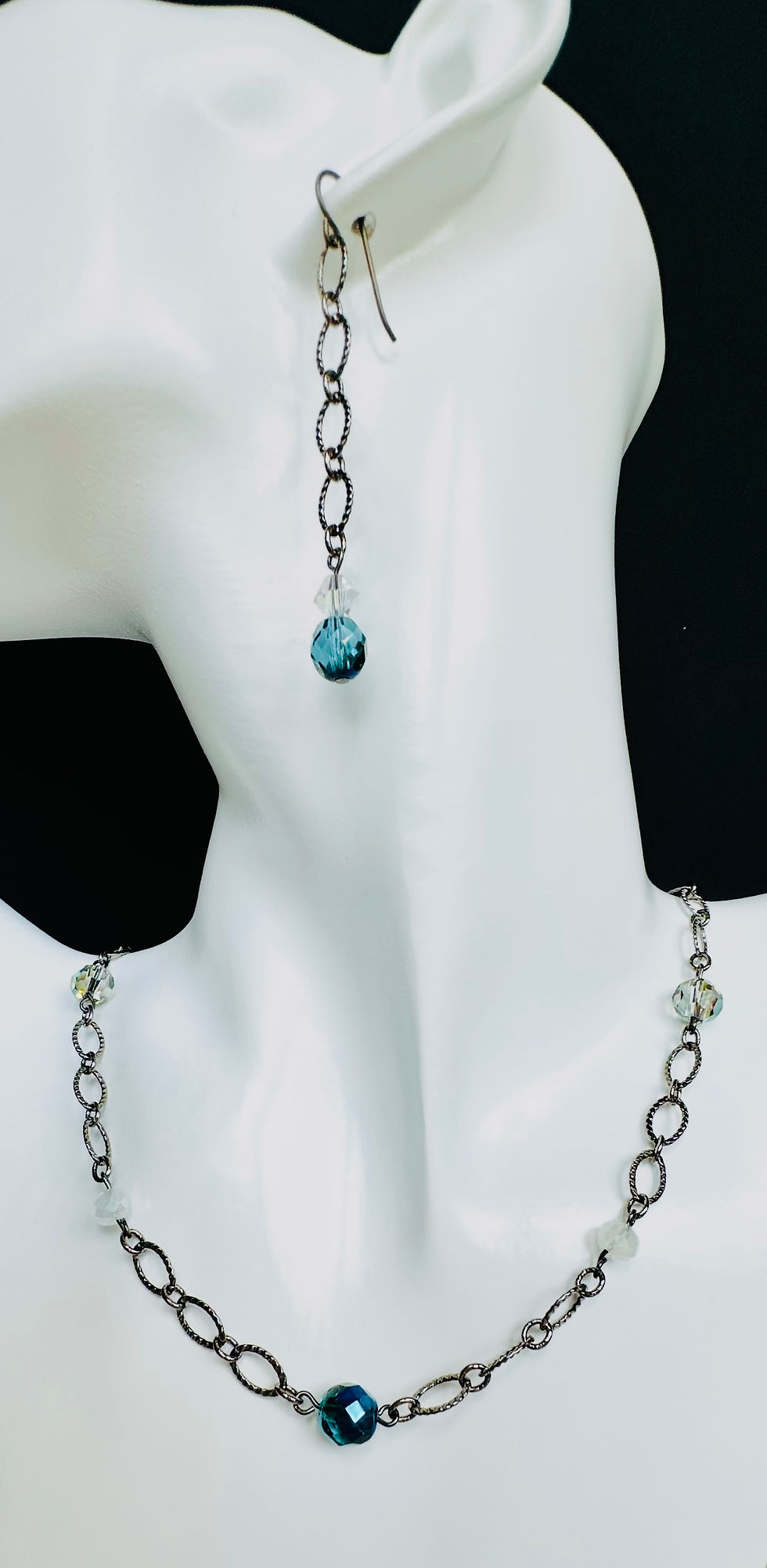 Thumbnail: "Phantom Starlight" Necklace -  Celestial Dreams Collection
