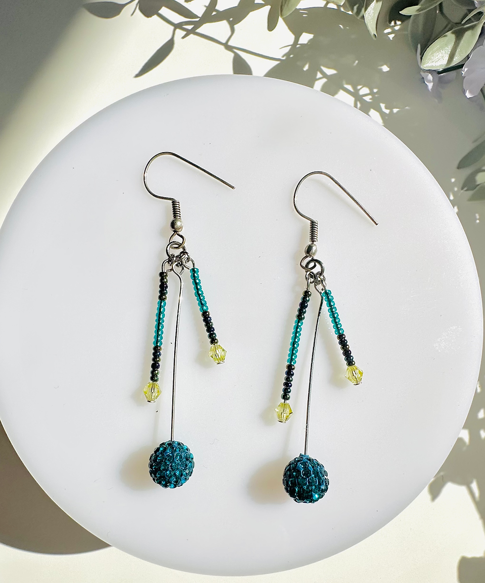 Thumbnail: Tropic Mirage Dangles- Plumage Collection