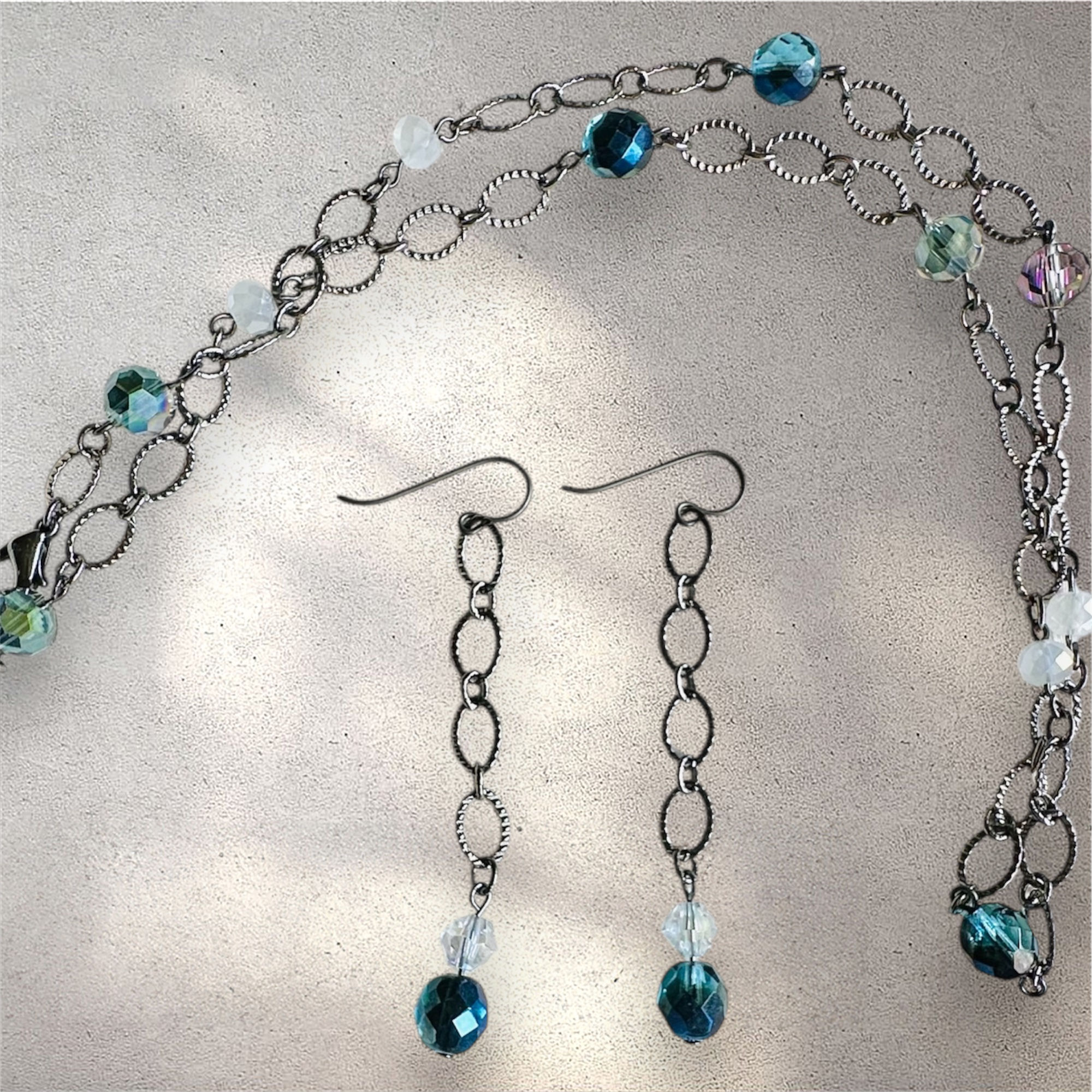 "Phantom Starlight" Earrings - Celestial Dreams Collection