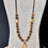 Thumbnail: Golden Harvest Collection - Tiger's Eye & Dragon Vein Agate Gemstone Necklace