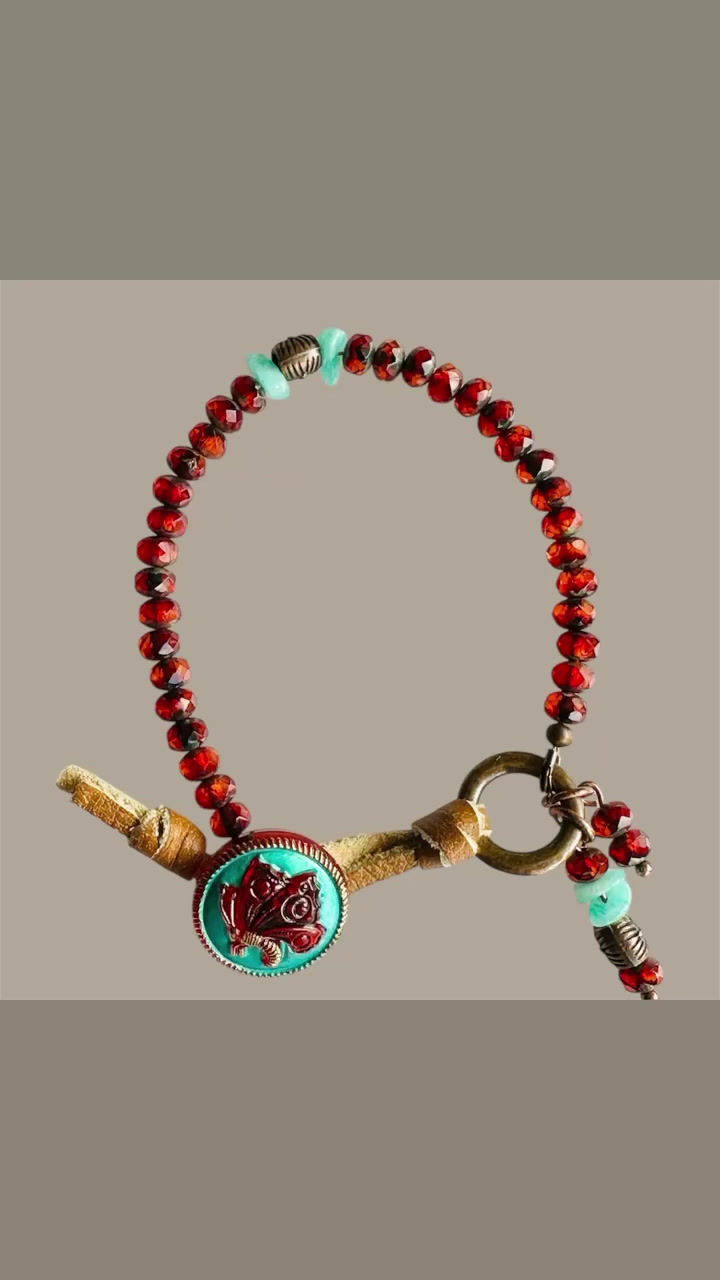 Thumbnail: Copper Sunset Elegance bracelet
