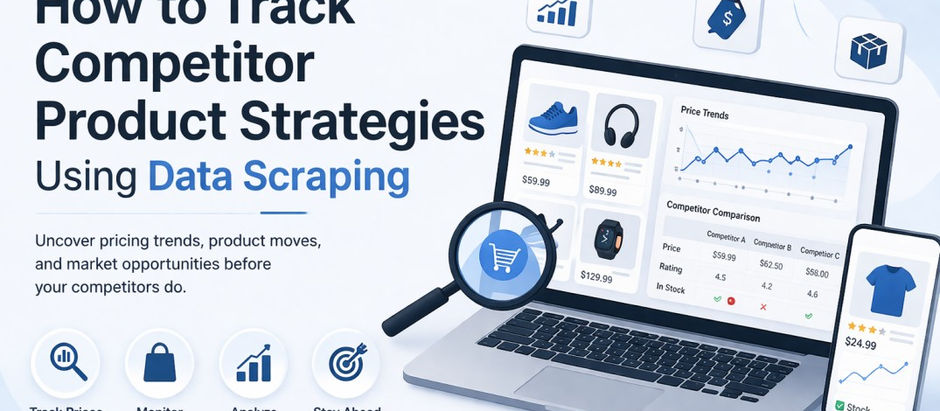 How to Track Competitor Product Strategies Using Data Scraping