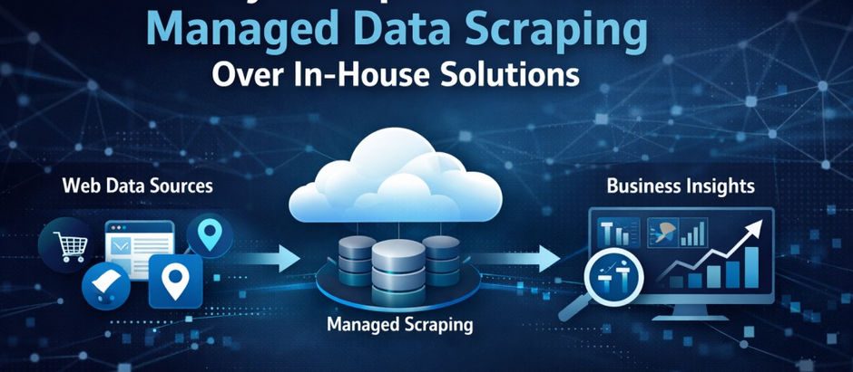 Why Enterprises Choose Managed Data Scraping Services Over In-House Solutions