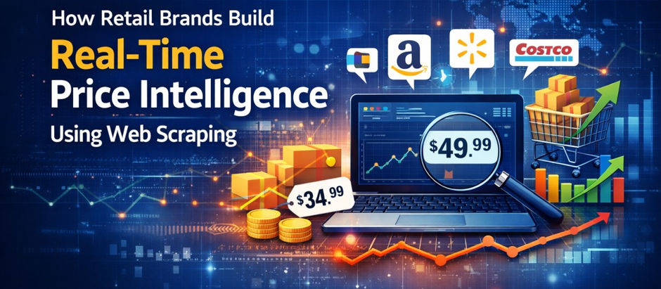 How Retail Brands Build Real-Time Price Intelligence Using Web Scraping