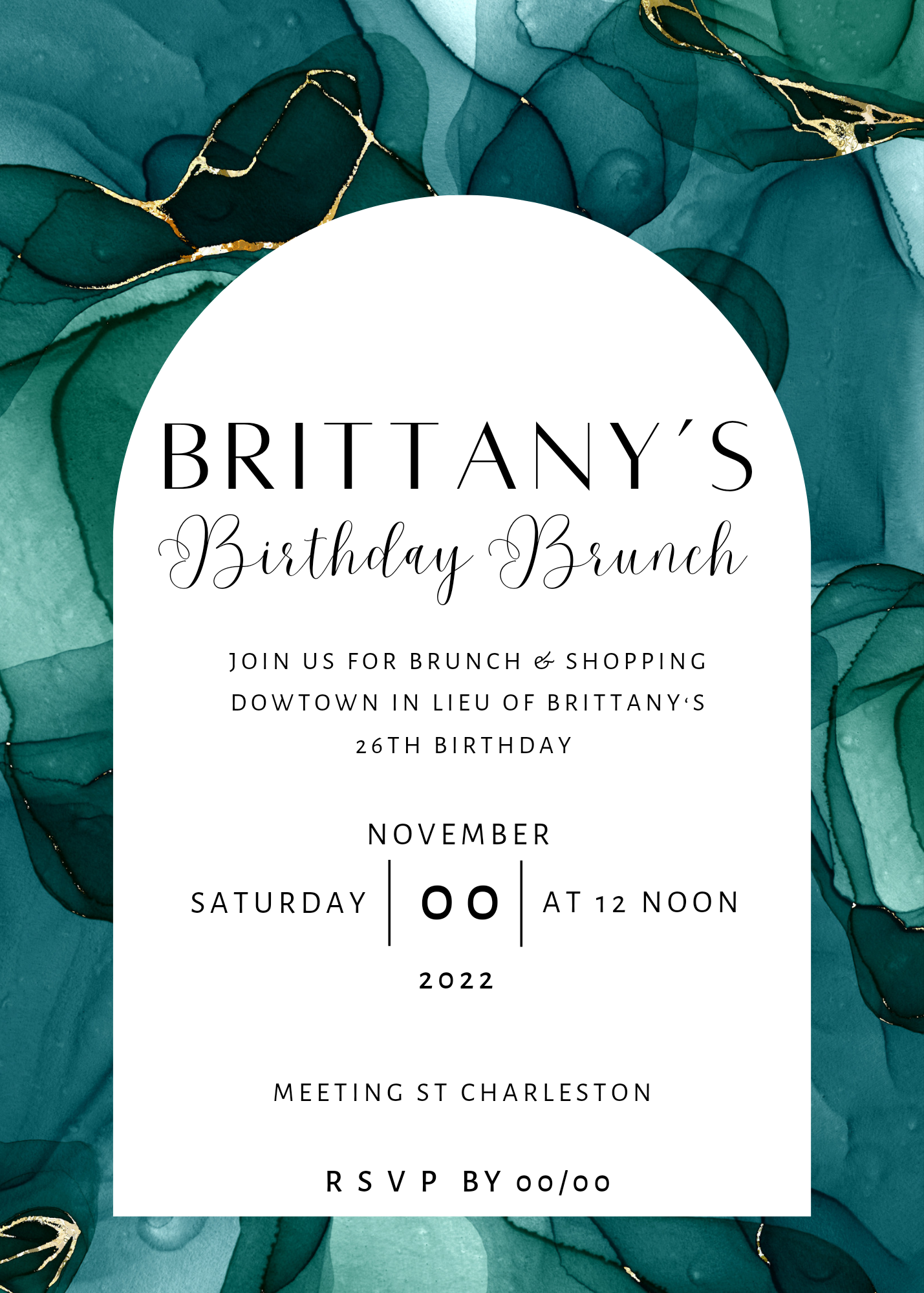 Brunch Graphic Invite