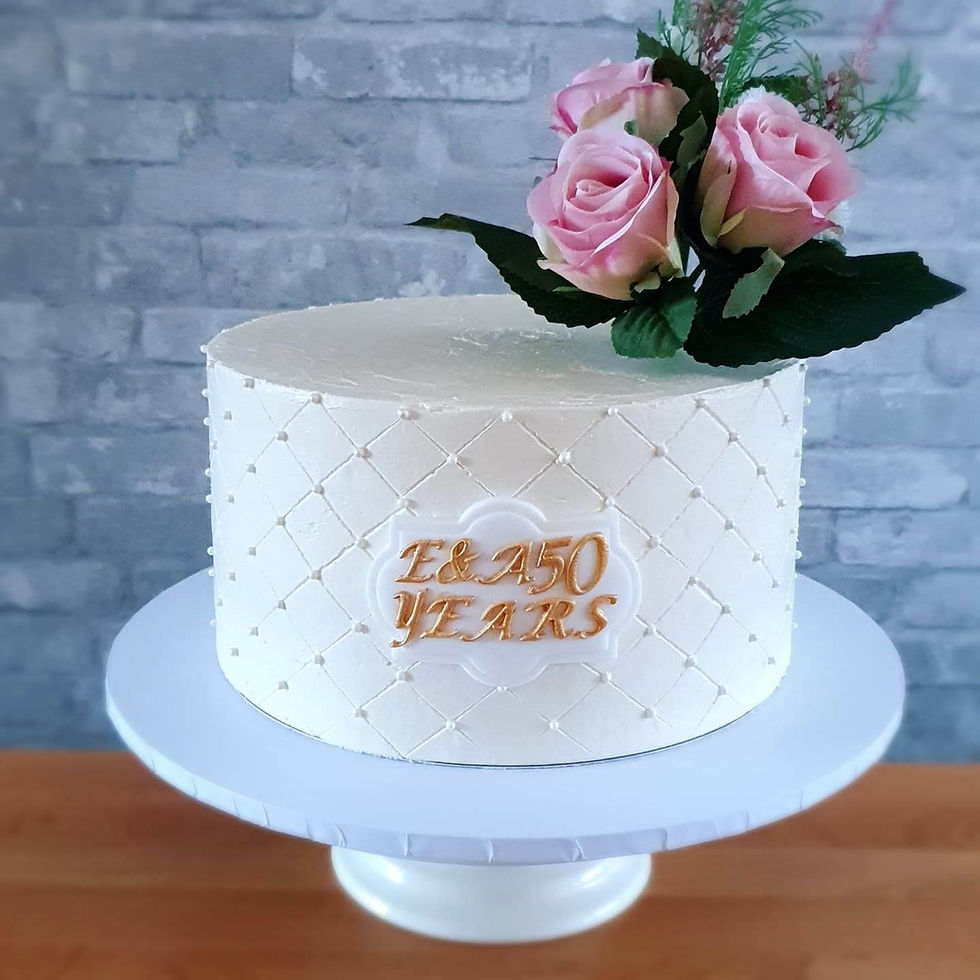 Wedding cake with Swiss meringue buttercream Peterborough
