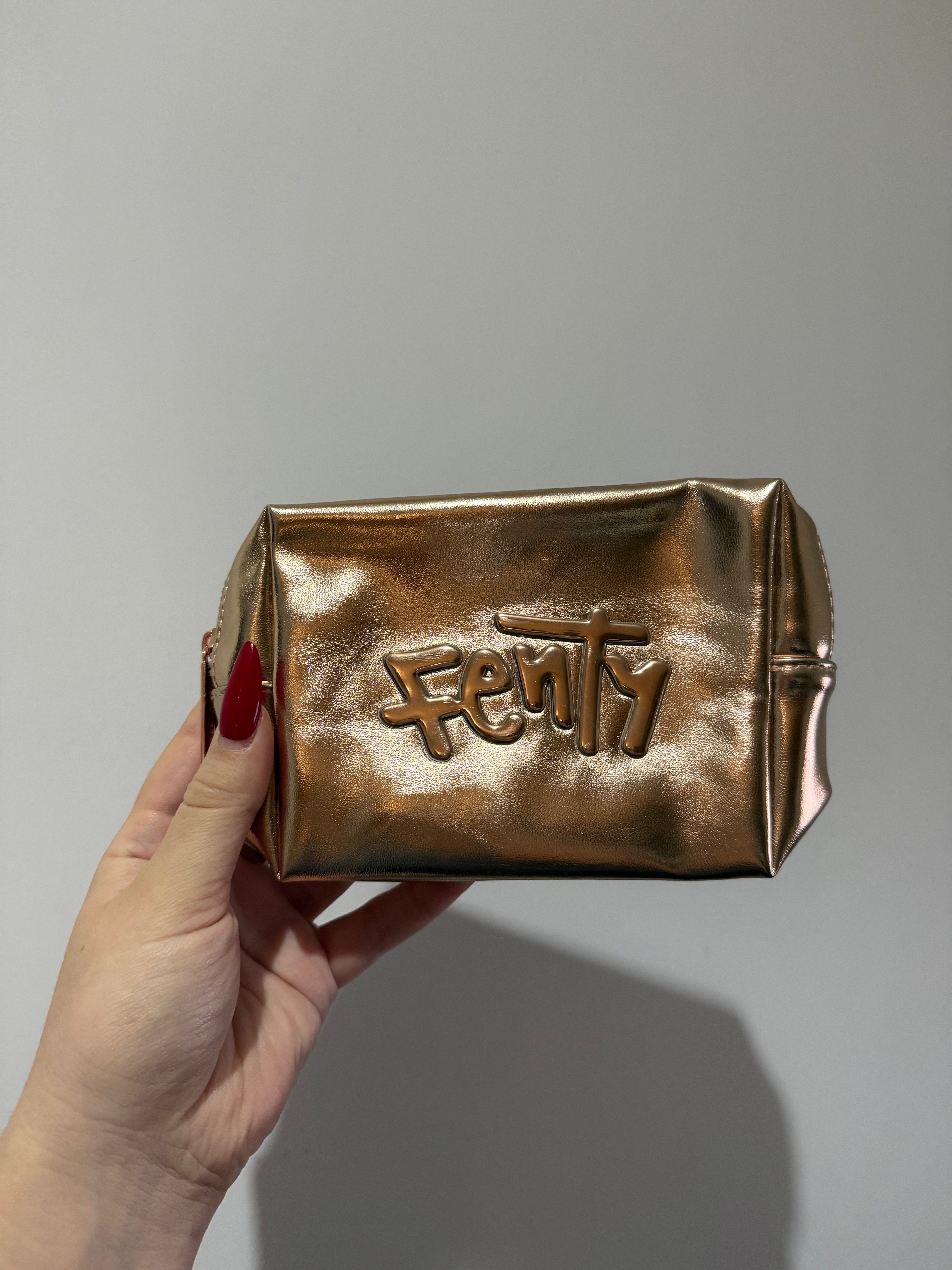 Gold Wristlet Bag -Fenty Beauty