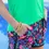 Thumbnail: Fiesta Time Floral Drawstring Everyday Shorts Black