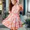 Thumbnail: Addison Sail Away Coral Dress