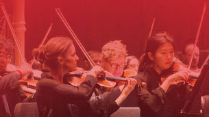 Photo of musicians from the New Mexico Philharmonic